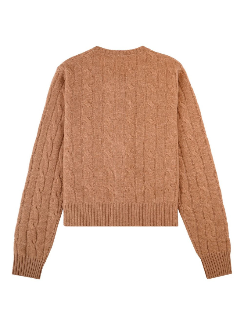 SRC cable-knit buttoned cardigan 5