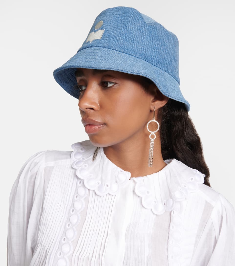 Haley denim bucket hat - 2