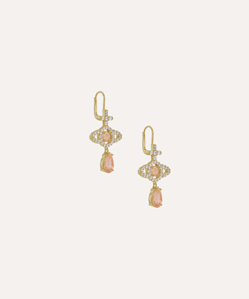 Vivienne Westwood Gold-Tone Olympia Drop Earrings outlook
