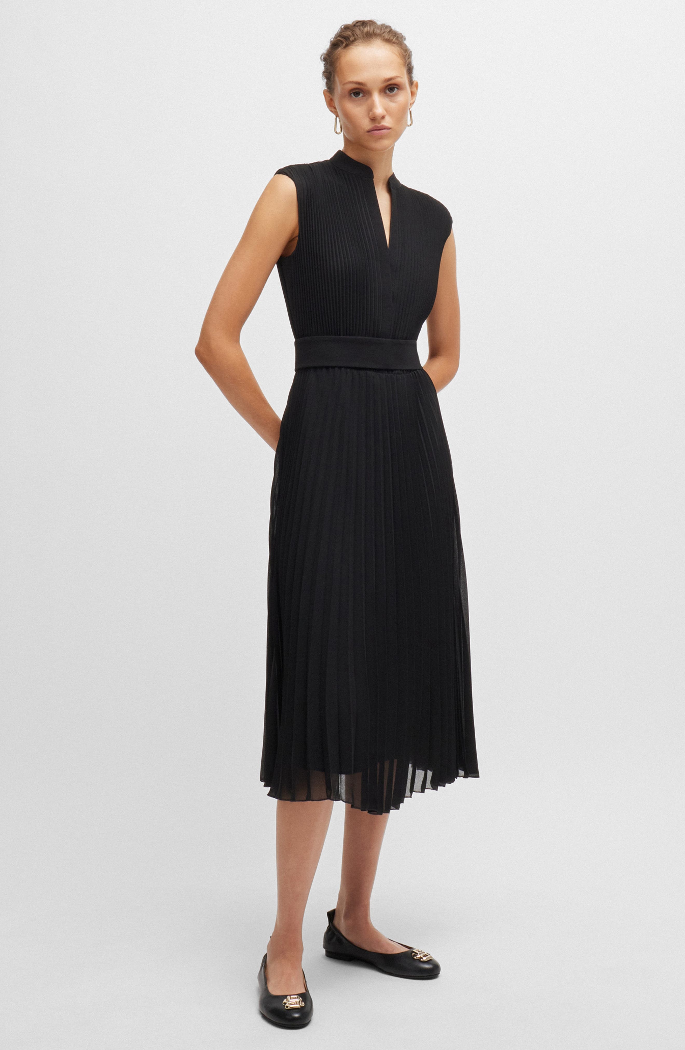BOSS Dasy Ballet Flat in Black at Nordstrom - 2