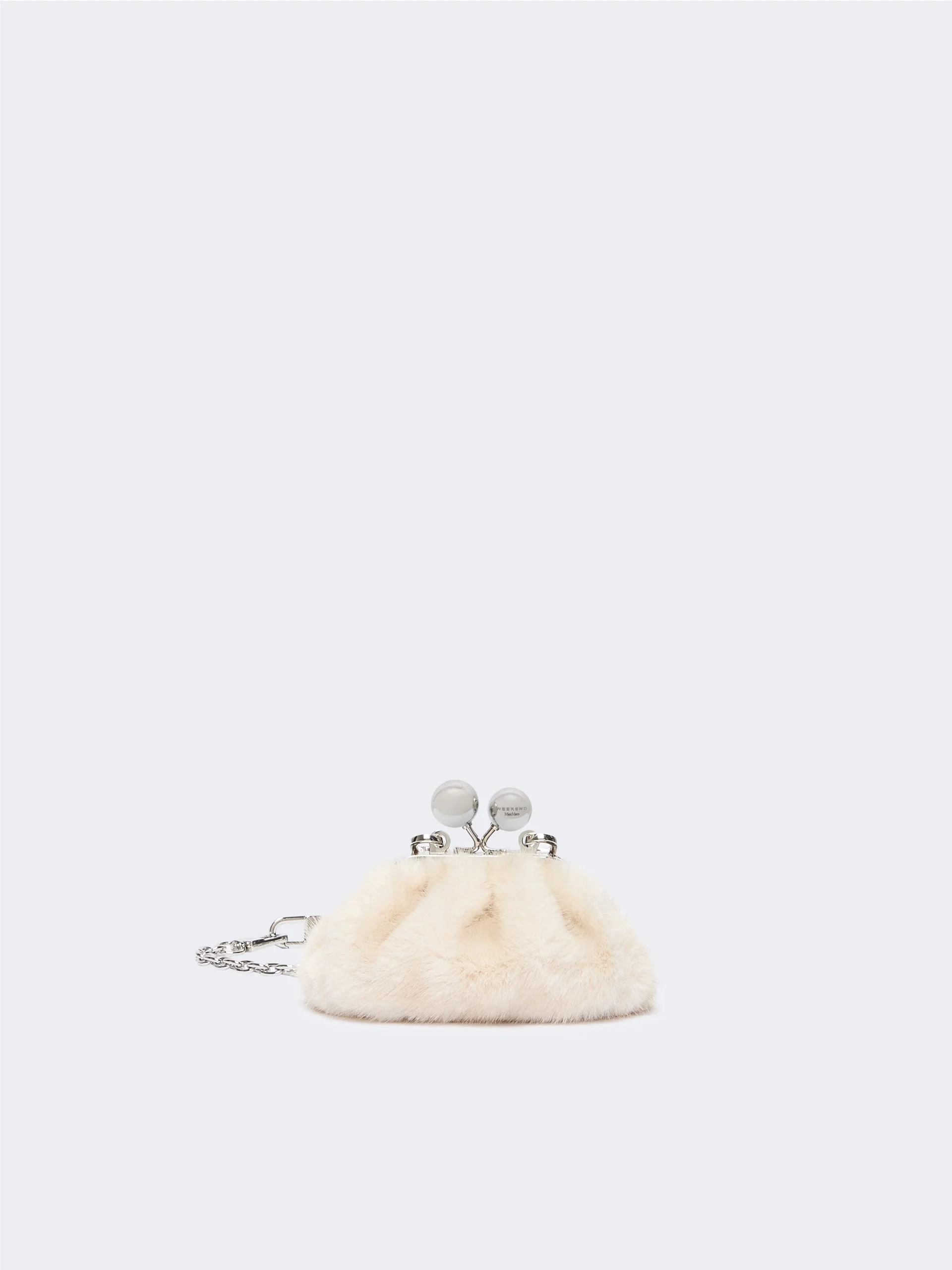 TUBO Mini Pasticcino Bag with a soft texture - IVORY - 1