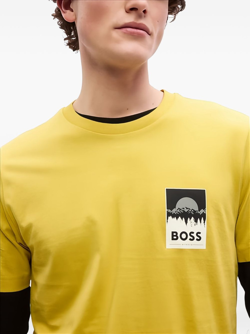 logo-print T-shirt 4