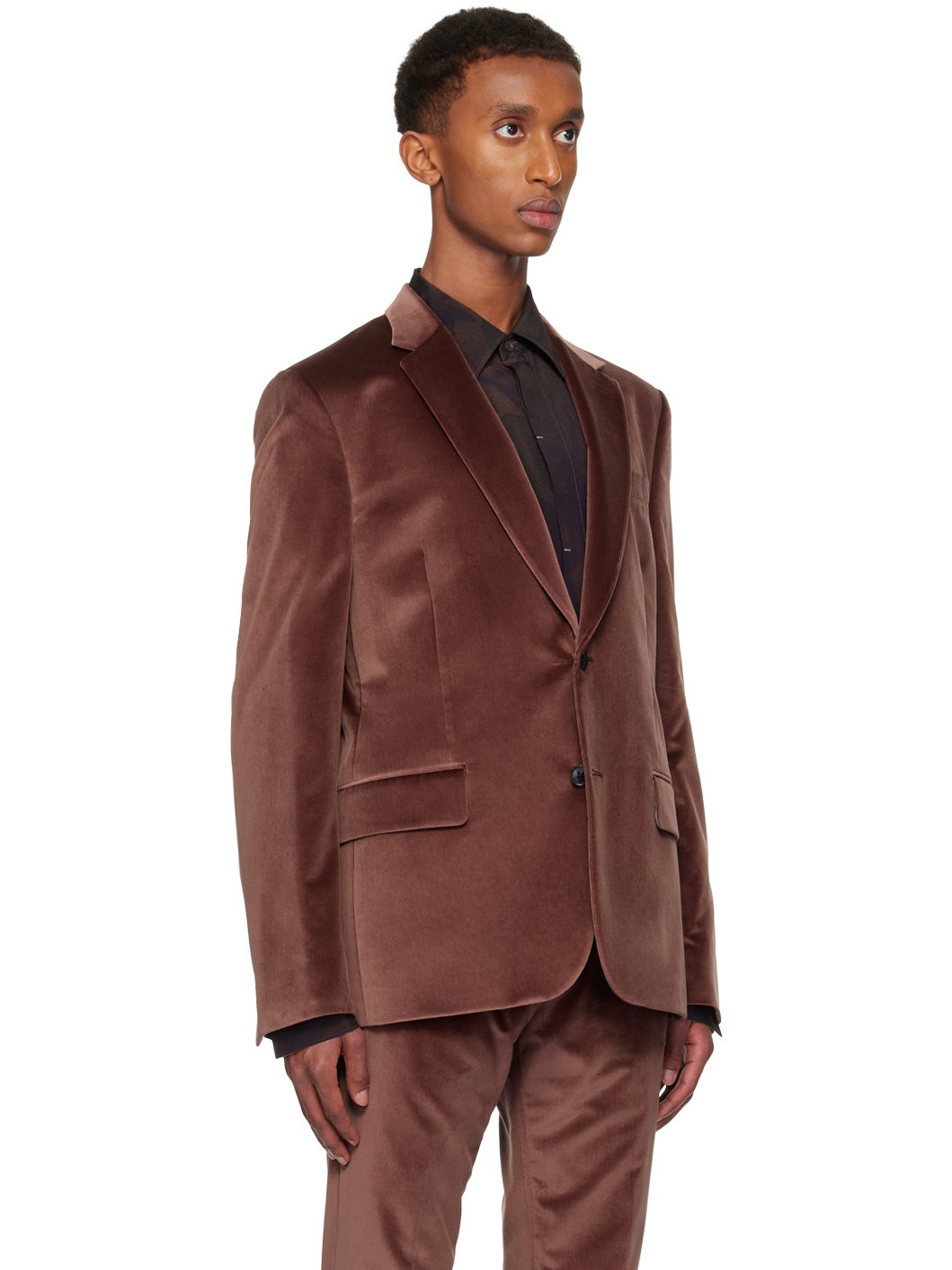 Burgundy 'The Soho' Blazer - 2