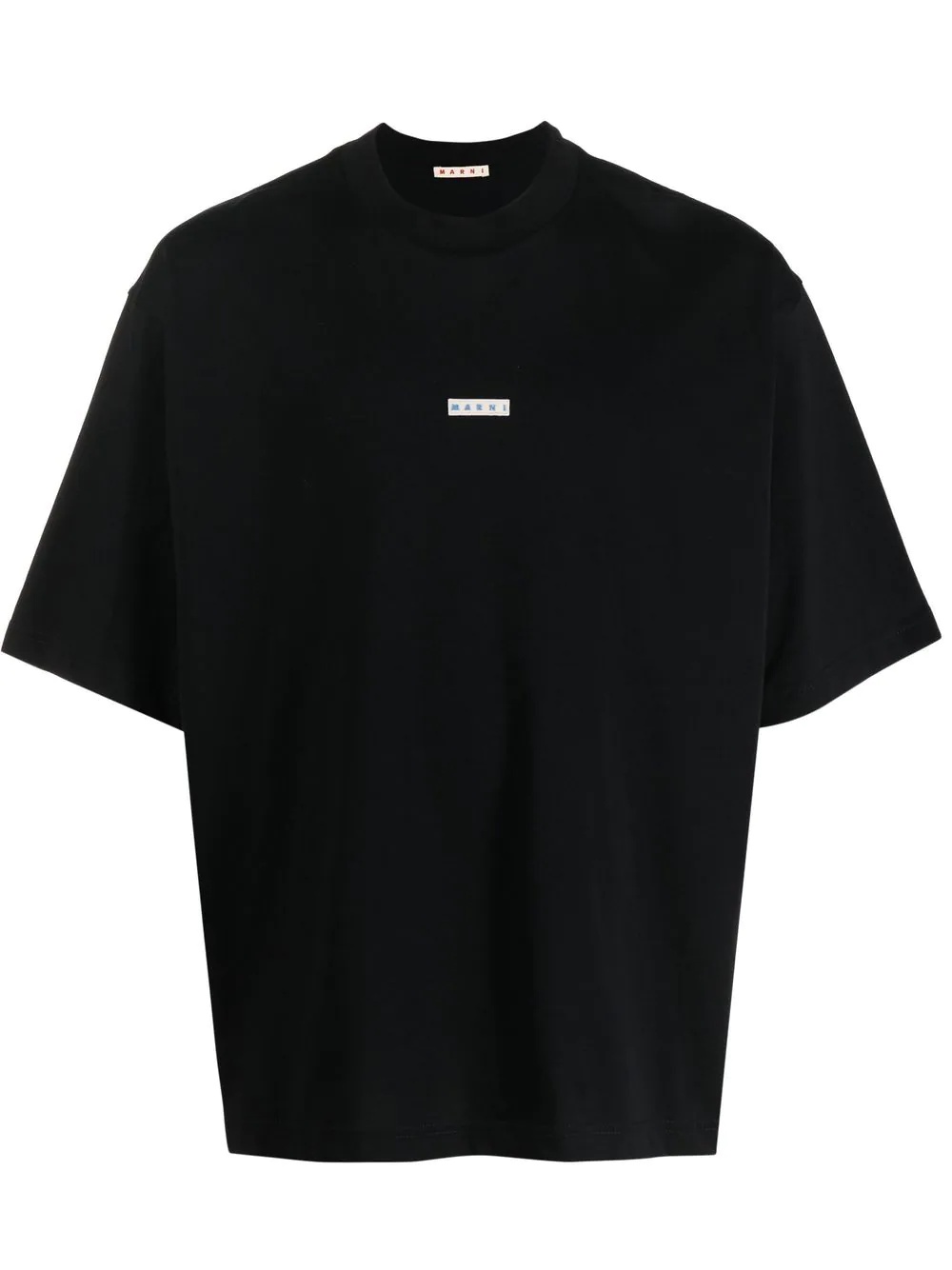 logo crew-neck T-shirt - 1