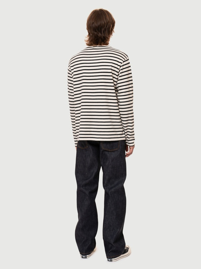 Charles Sailor Stripe Offwhite/black 3