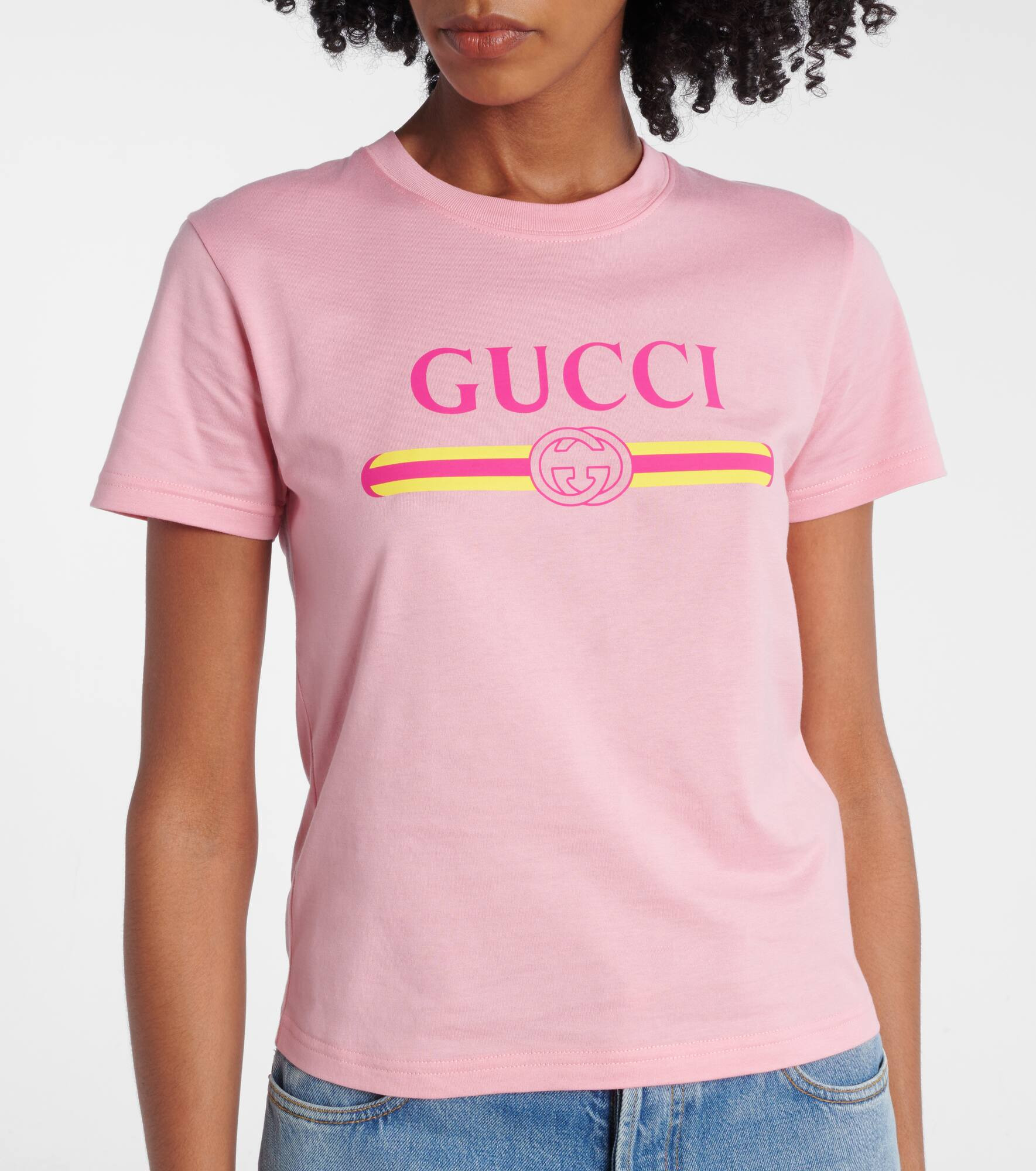 Printed cotton jersey T-shirt - 5