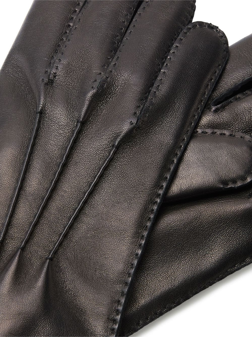 cashmere-lined leather gloves - 2