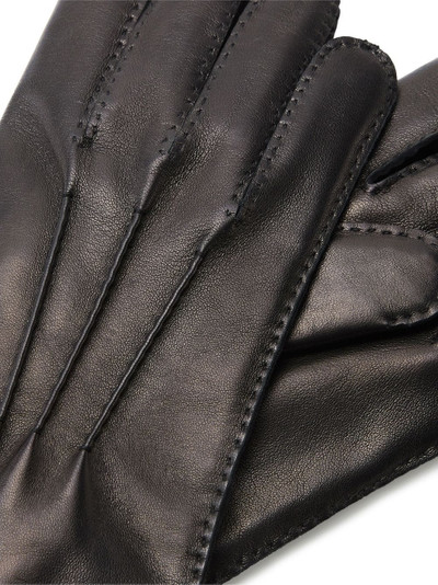 ZEGNA cashmere-lined leather gloves outlook
