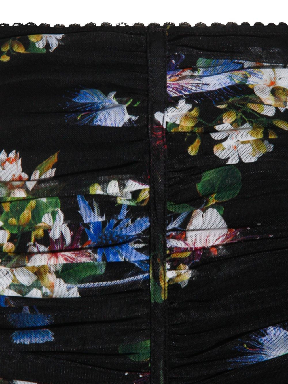 floral-print midi skirt - 3