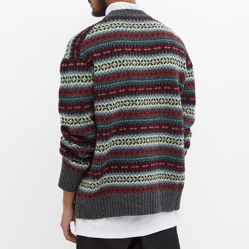 Junya Watanabe MAN Fair Isle Crew Knit - 4