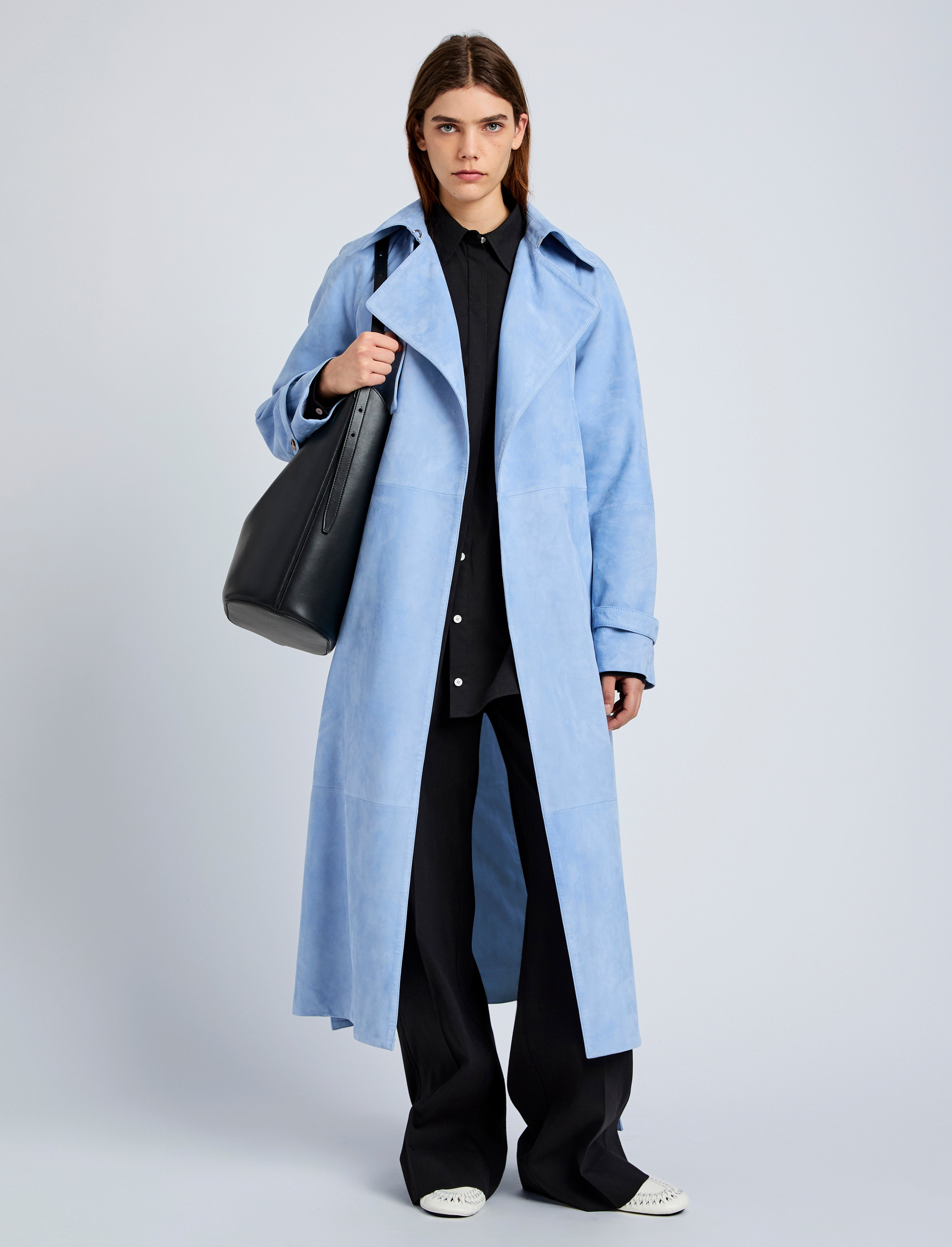 Ramona Coat in Suede - 2