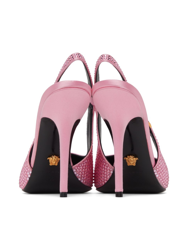 VERSACE Pink Crystal Medusa '95 Pumps outlook