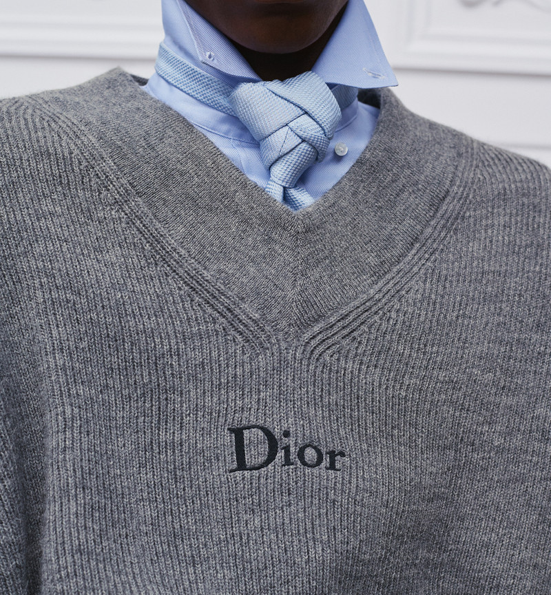 Dior Sweater with Dior Embroidery outlook