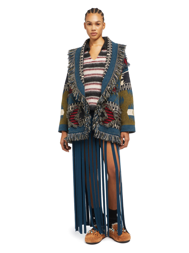 Alanui Grunge Anthem Cardigan outlook