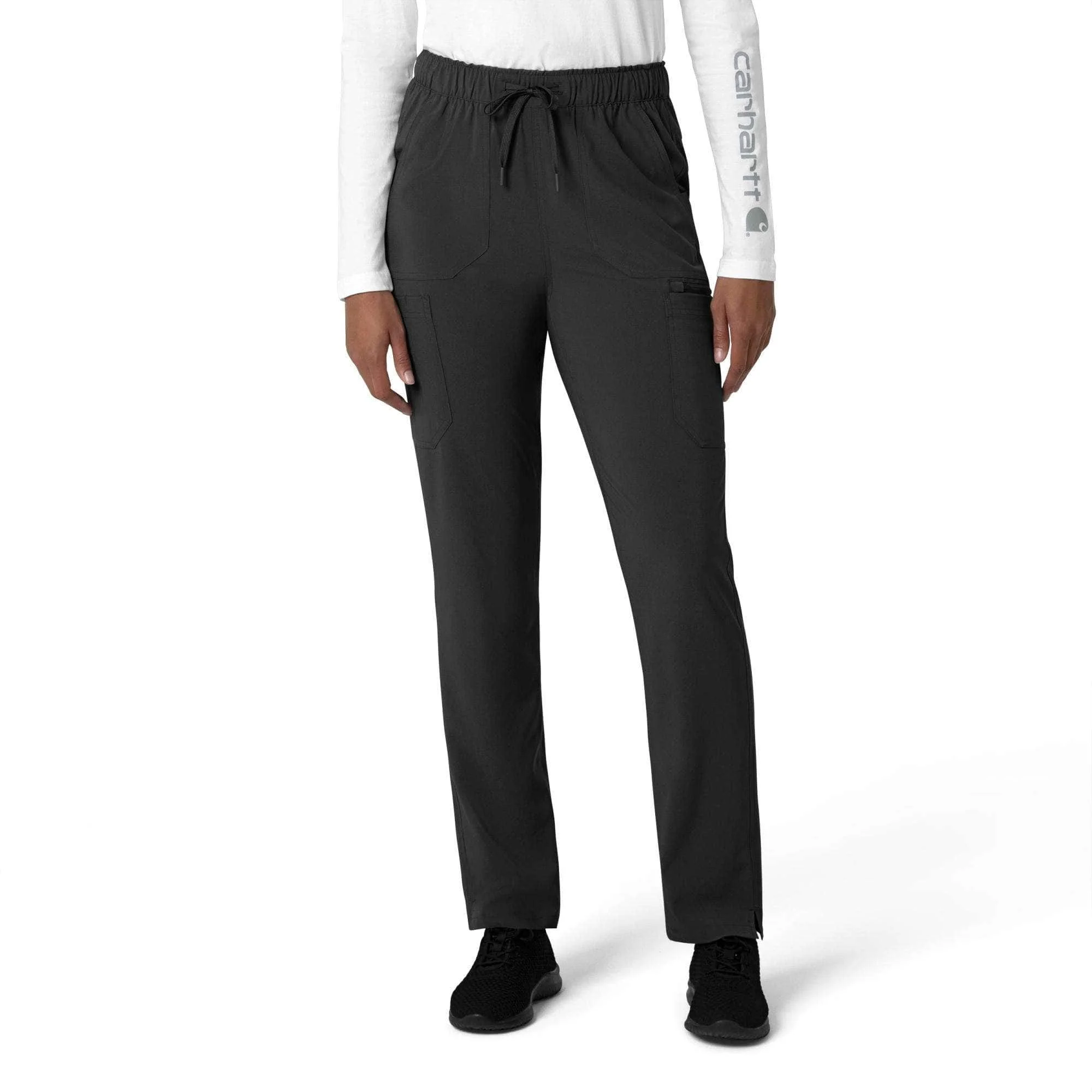 Women's Force Cross-Flex Straight Leg Cargo Scrub Pant - 1