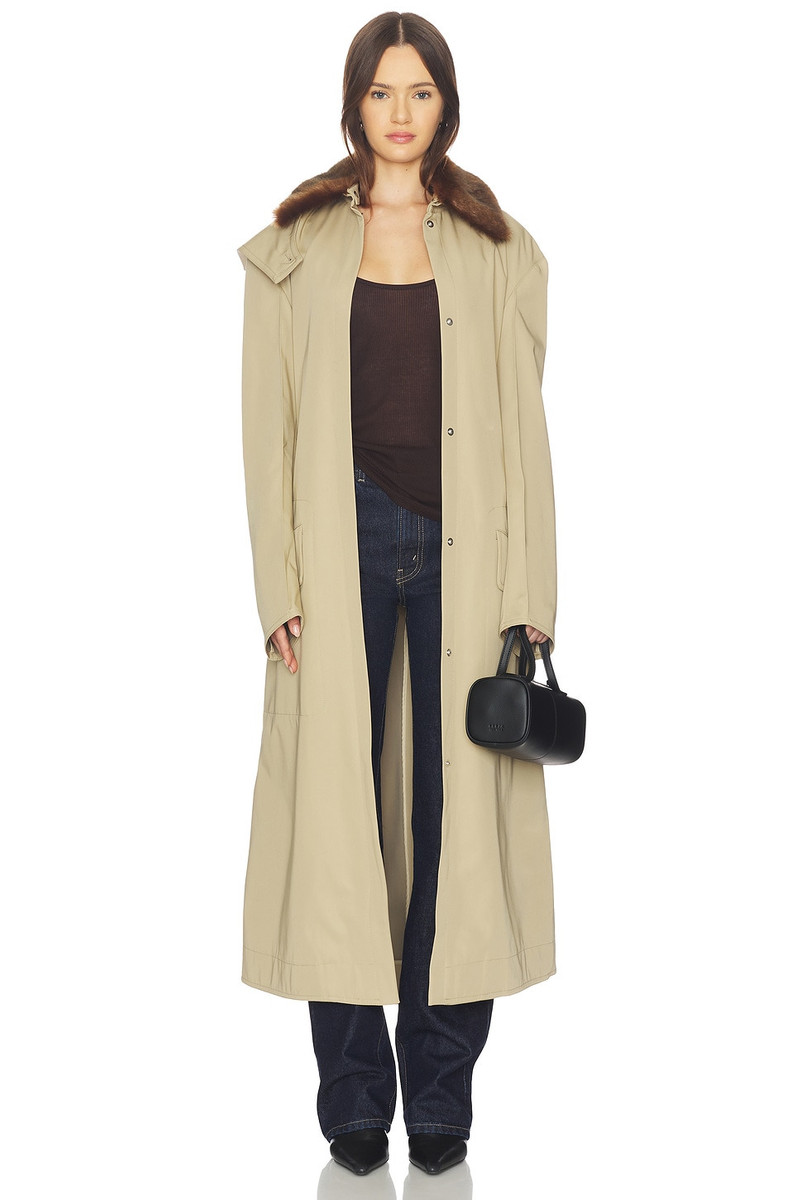 Nanushka Talbot Coat outlook