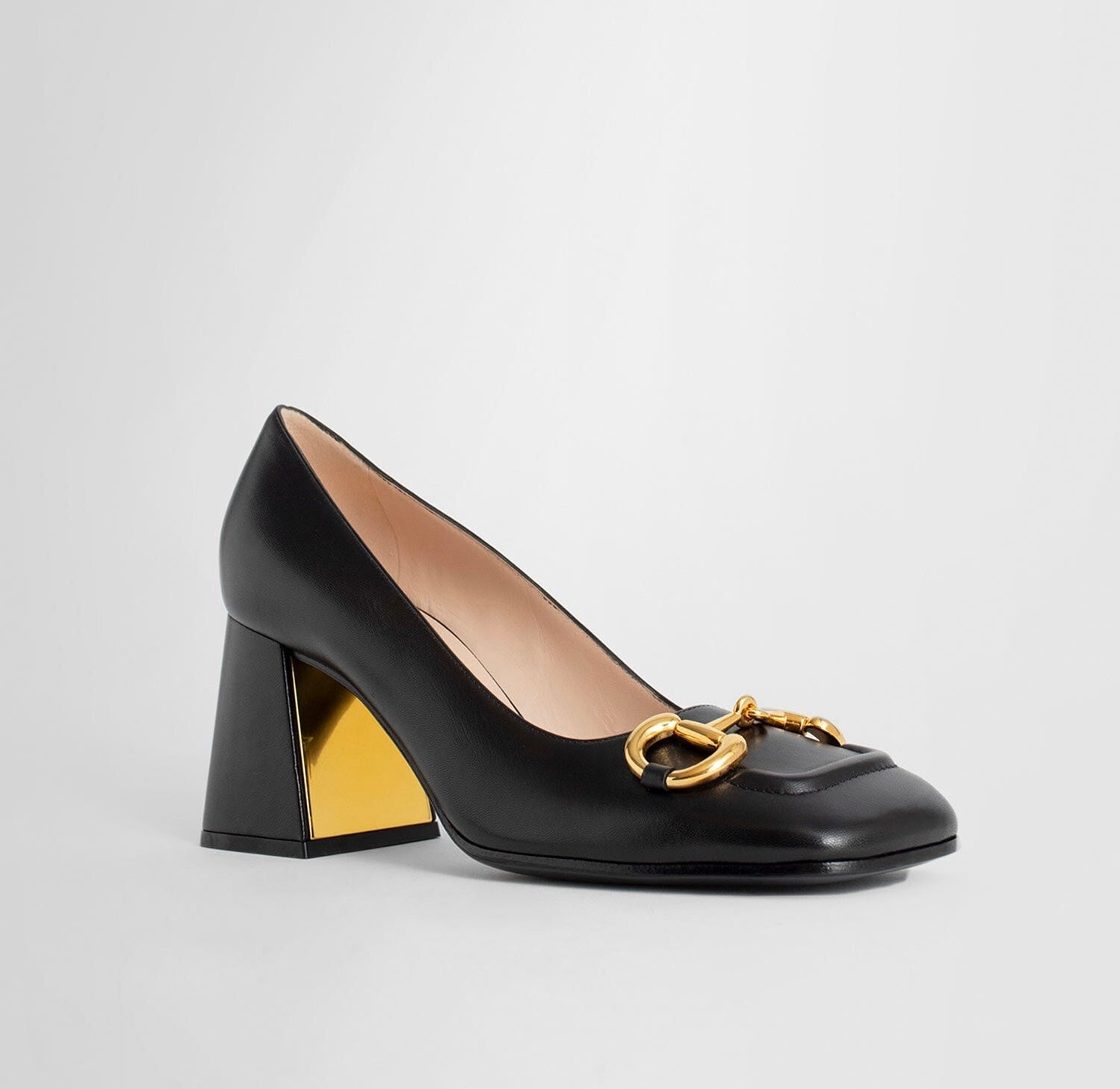 Gucci Horsebit Mid heel Pumps - 2