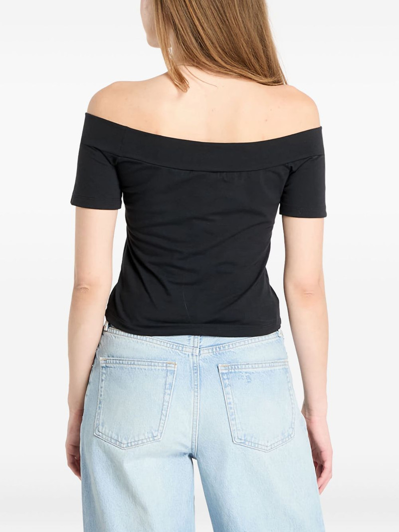Adicolor off-shoulder T-shirt 4