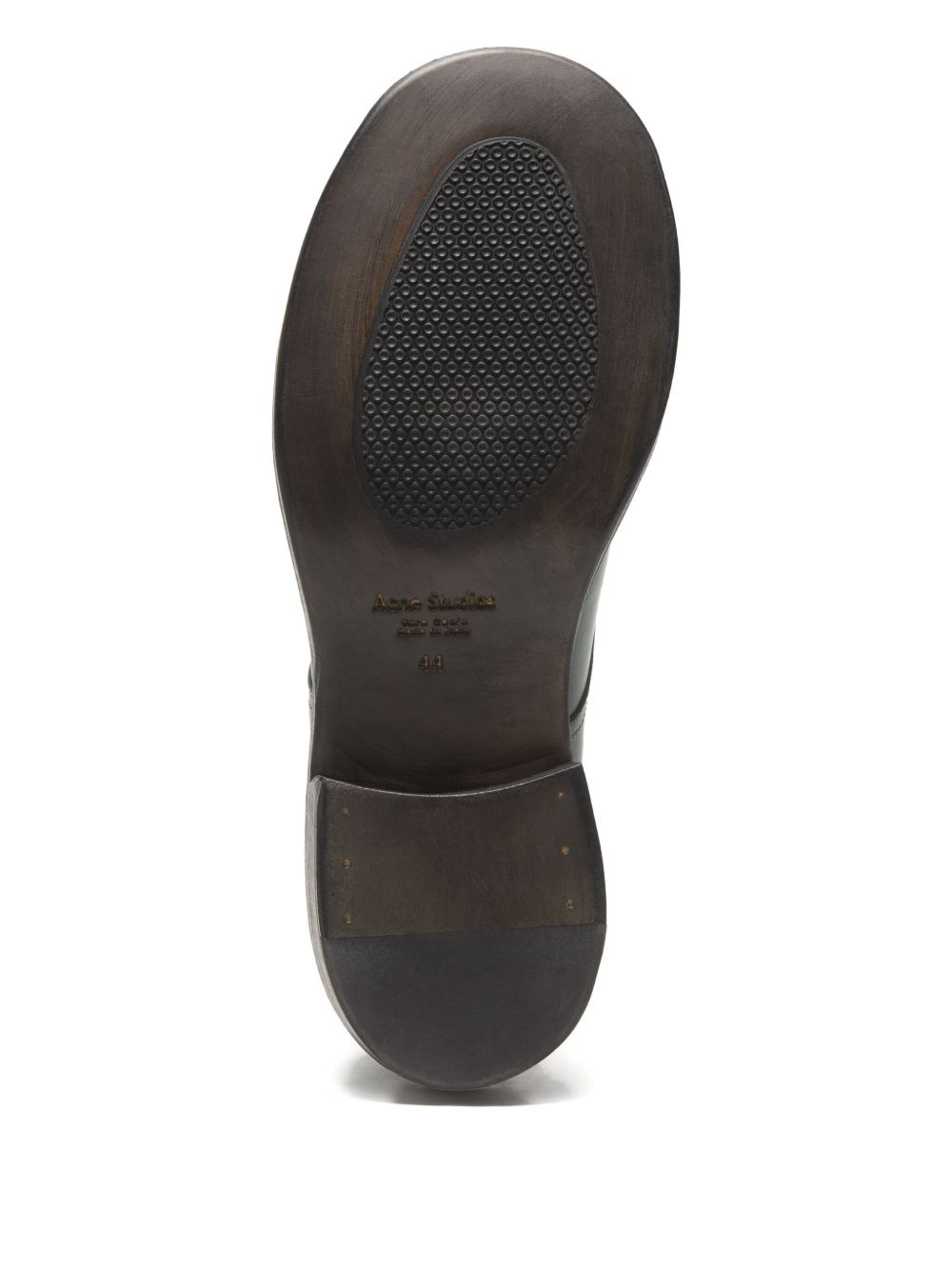 leather derby shoes - 3