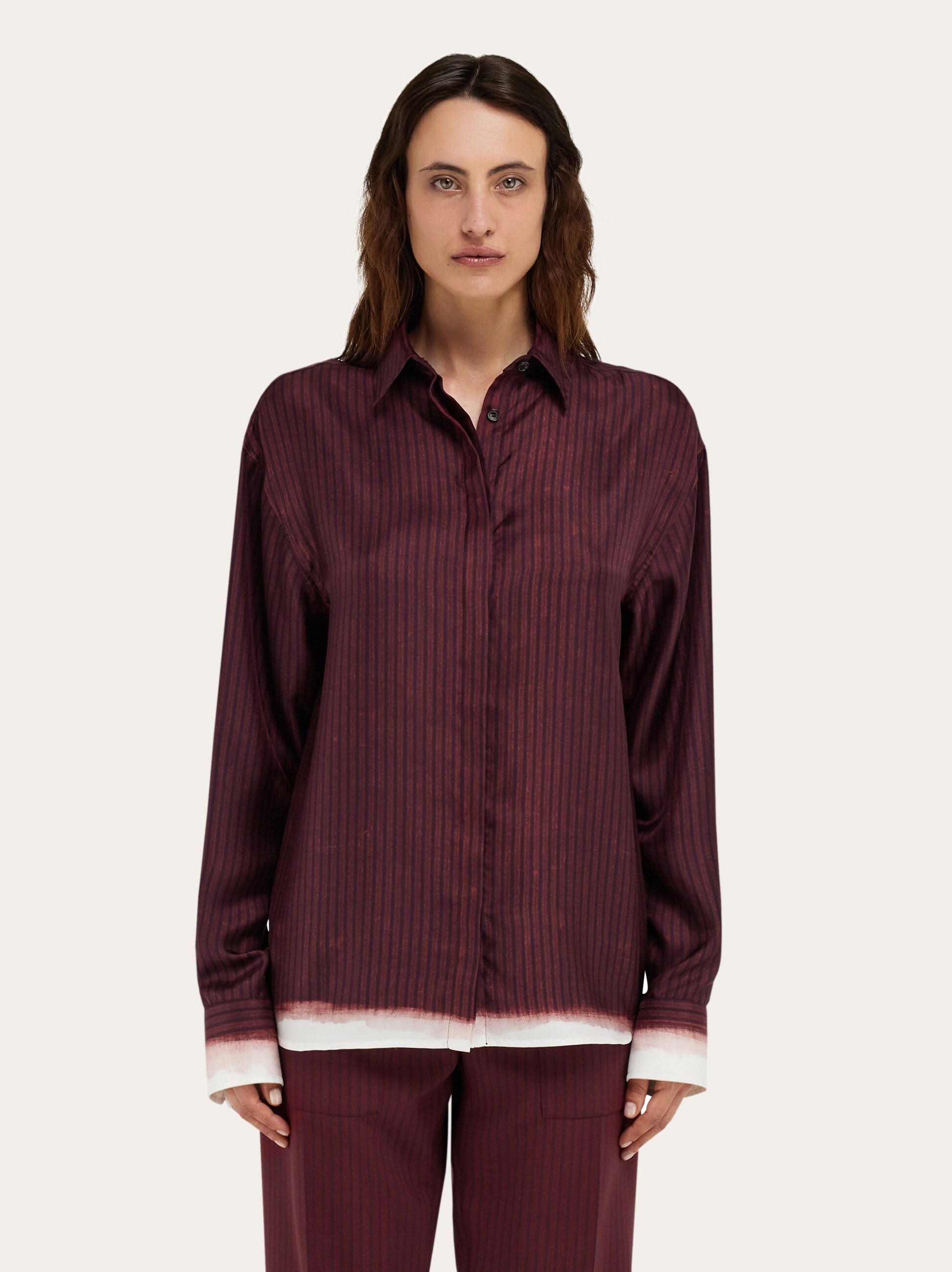 Printed silk shirt - 2