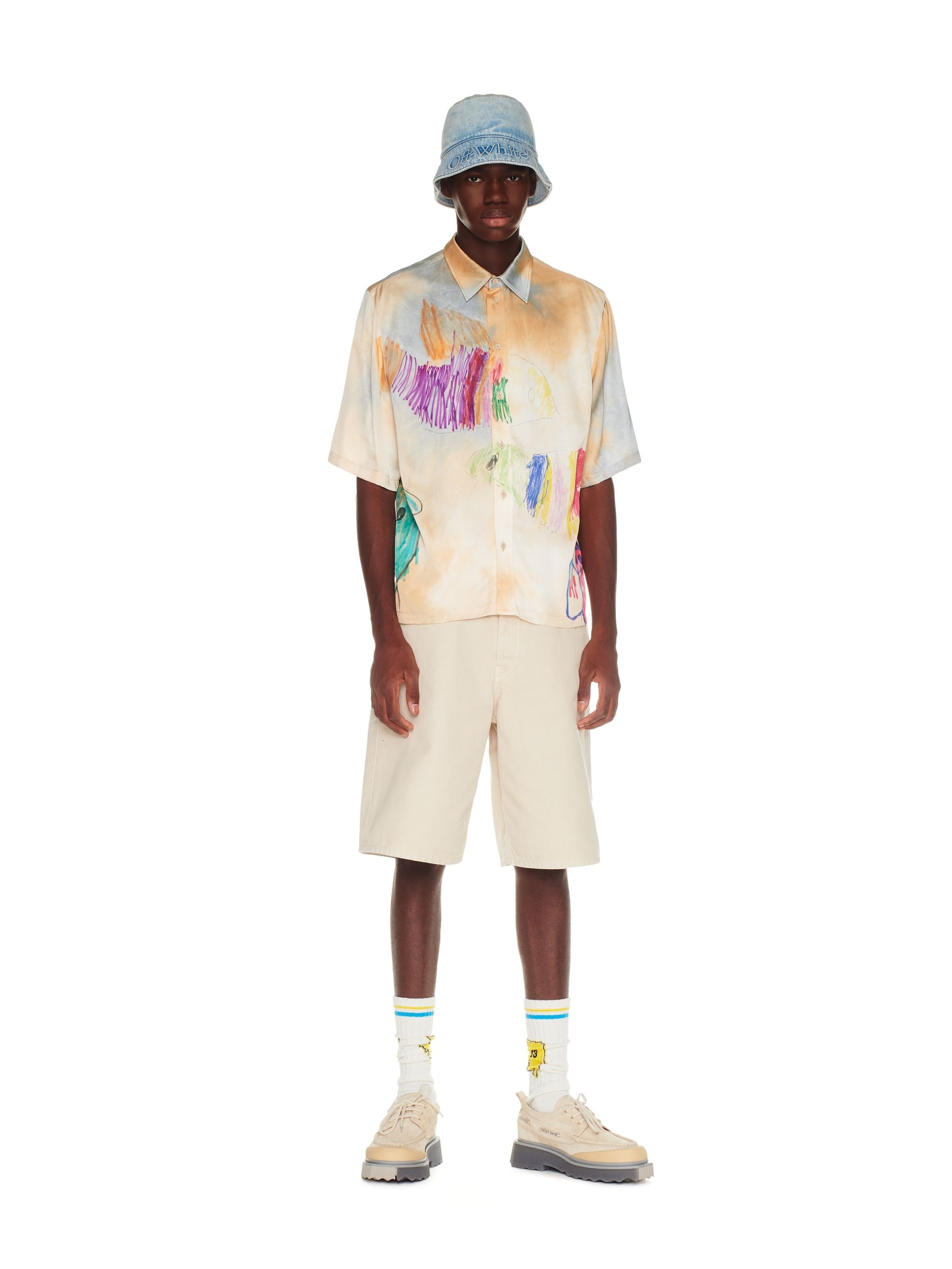 Cartoon Satin S/s Shirt - 2