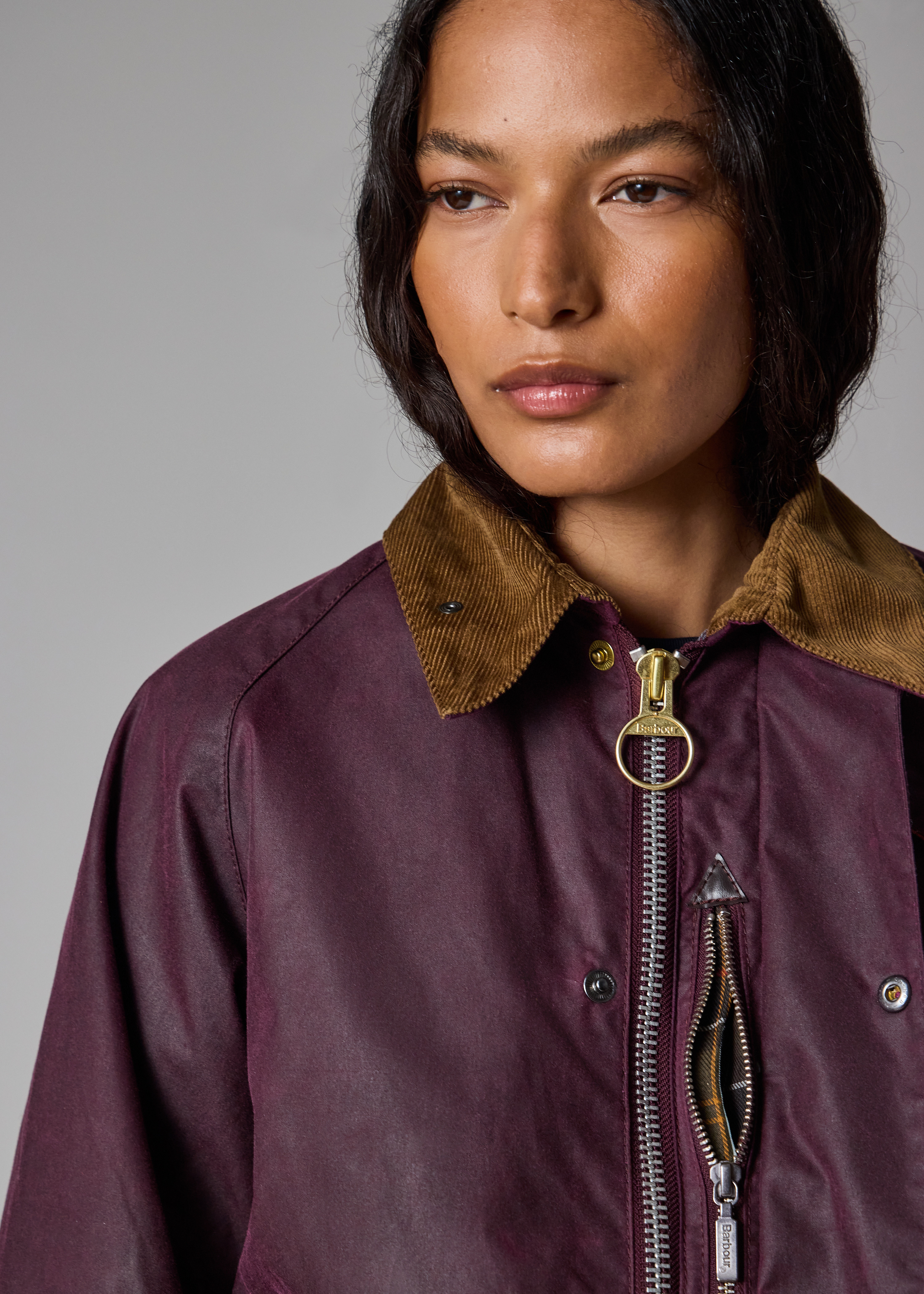 Paul Smith loves Barbour - Grape Transport Wax Jacket - 8