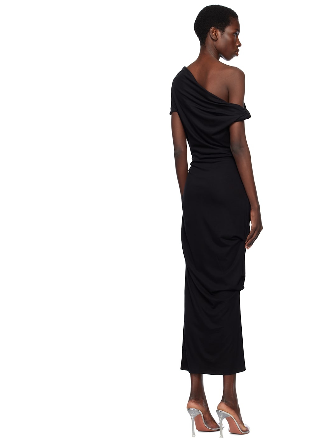 Black Elemental Ida Maxi Dress - 3