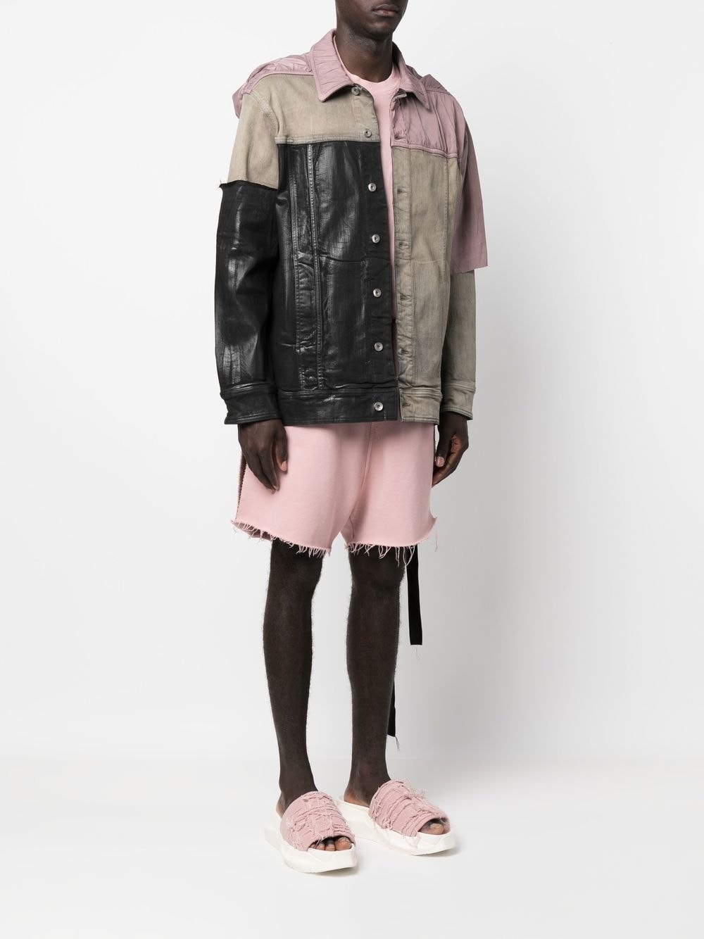 Jumbo Worker patchwork jacket - 3