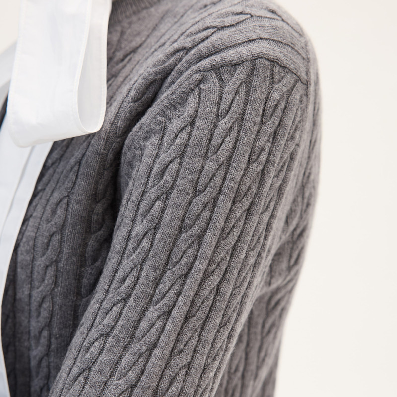 Cashmere knit cardigan 6
