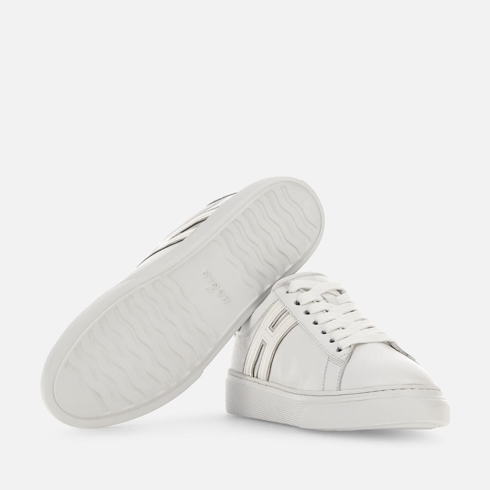 Sneakers Hogan H365 Silver White - 5