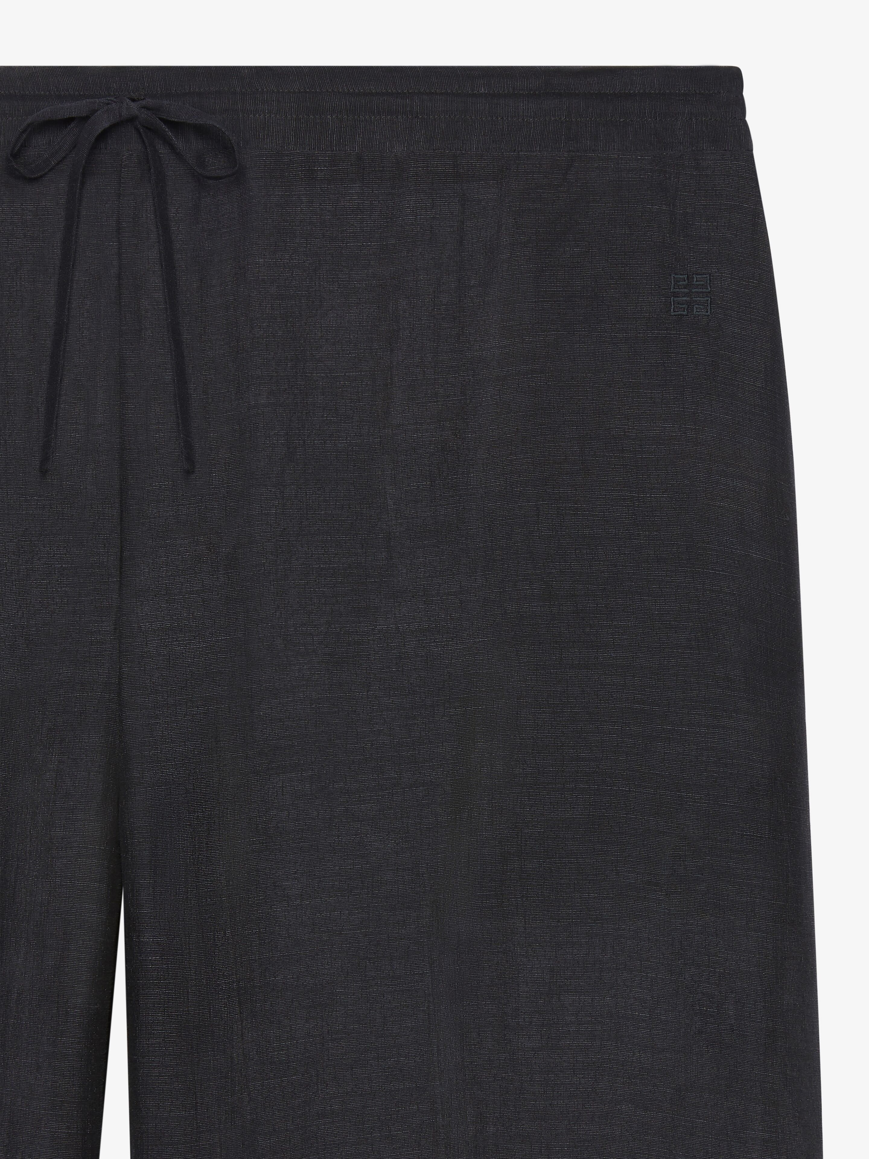 PANTS IN SILK AND LINEN - 5
