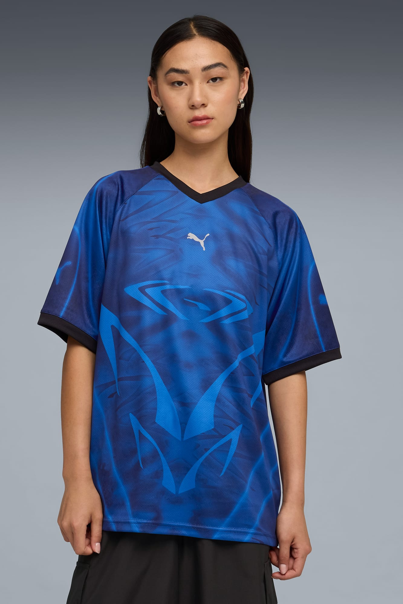 PUMATECH-X All-Over Print Relaxed Soccer Jersey Unisex - 3