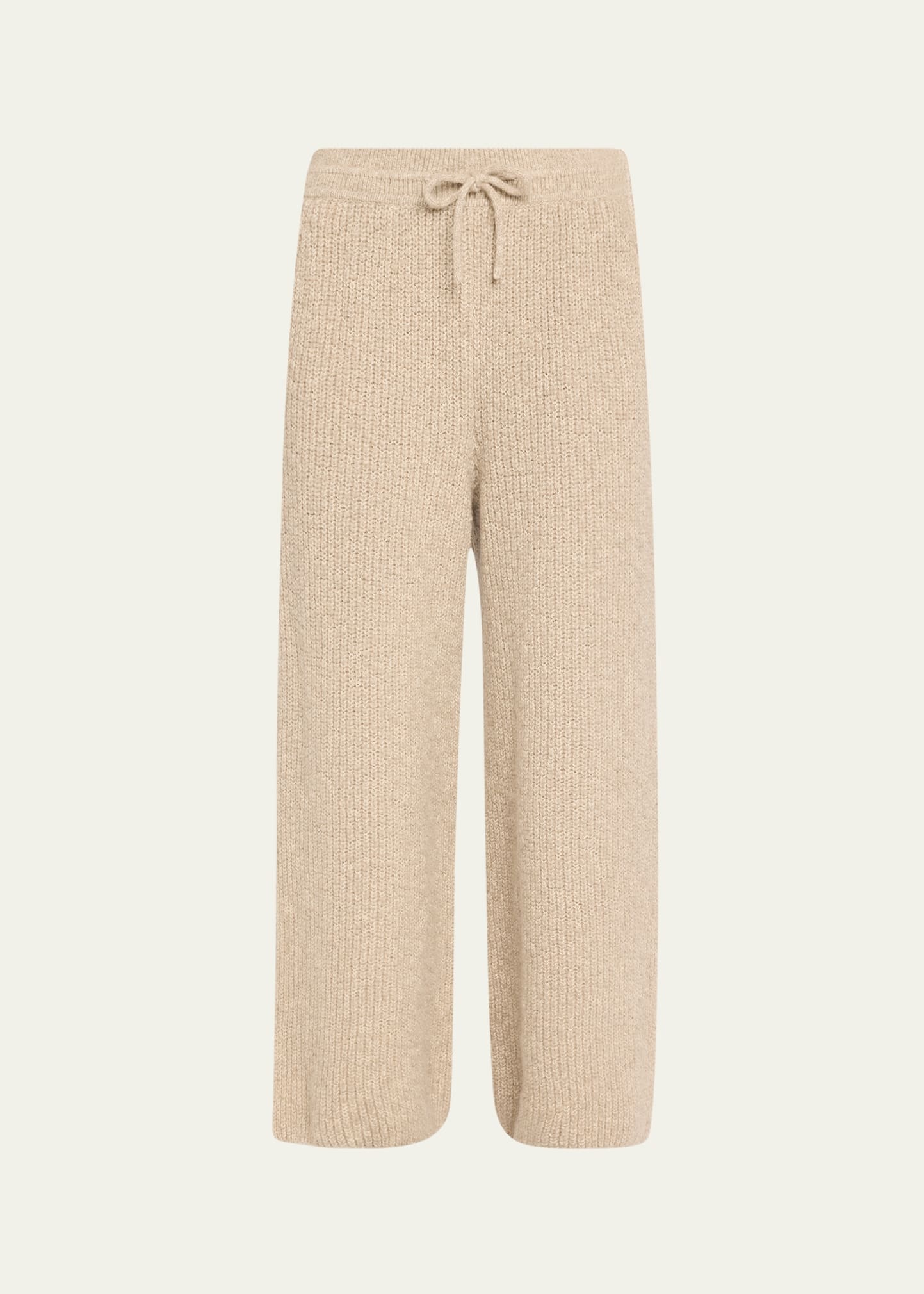 Valduggia Drawstring Cashmere GG 5 Pants - 1