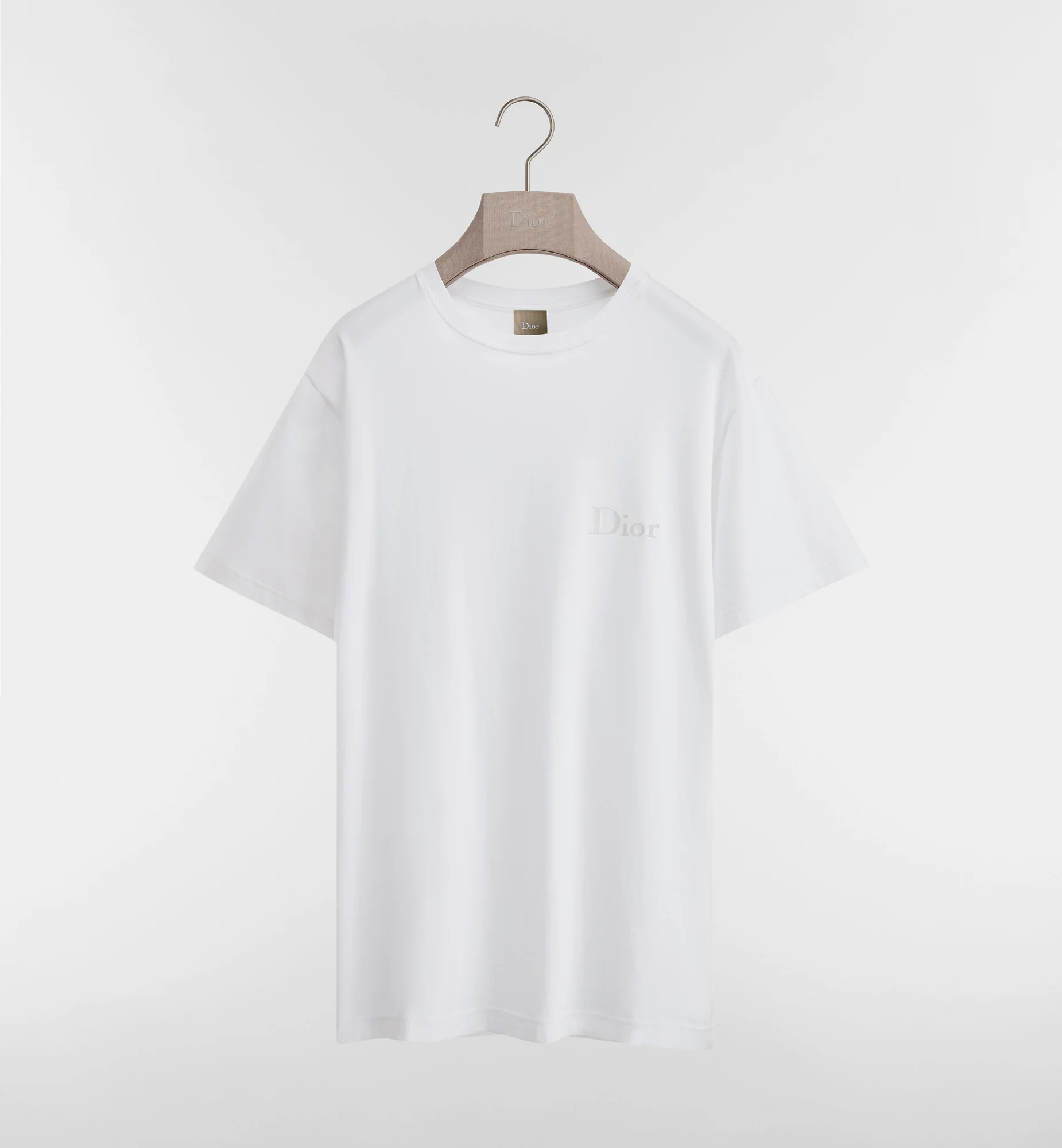 T-Shirt with Dior Embroidery, Relaxed Fit - 1