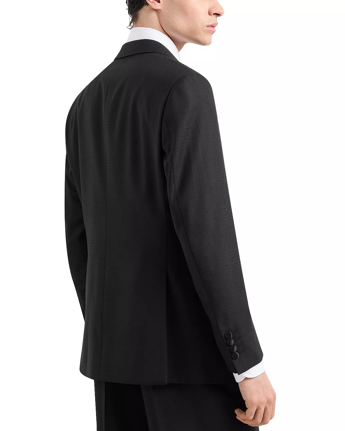 Regular Fit Crepe Wool Dinner Jacket - 3