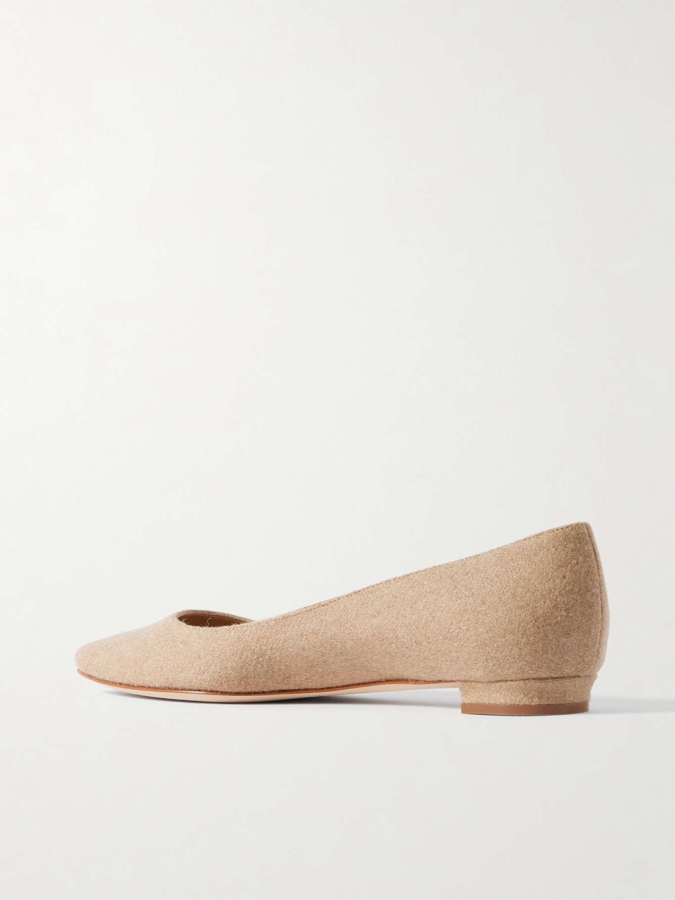Lanza Bb wool point-toe flats - 3