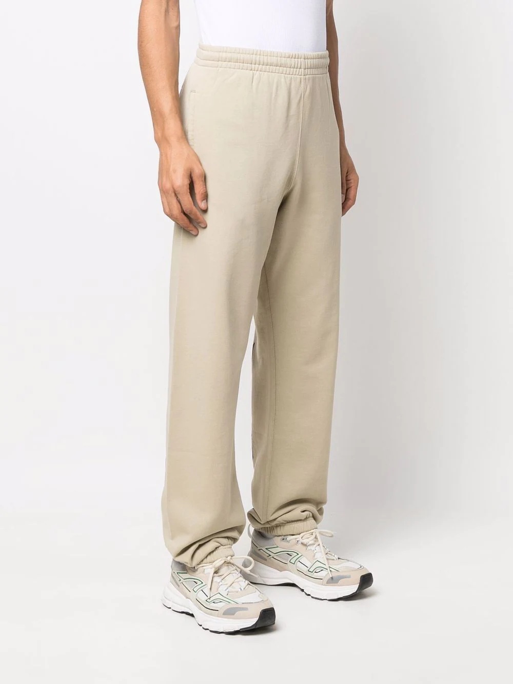 Diag-print Caravaggio track pants - 4