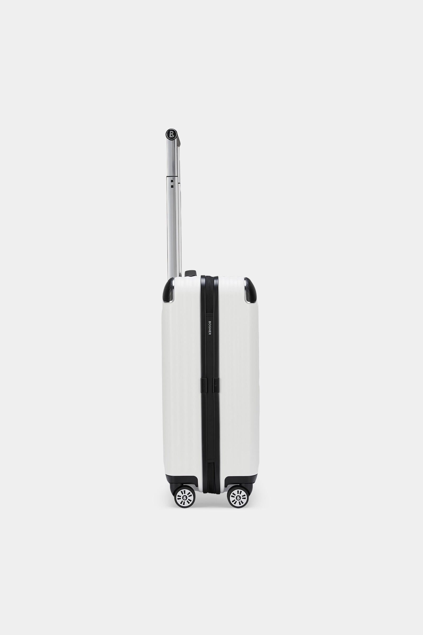 Piz Deluxe small hard shell suitcase in White - 4