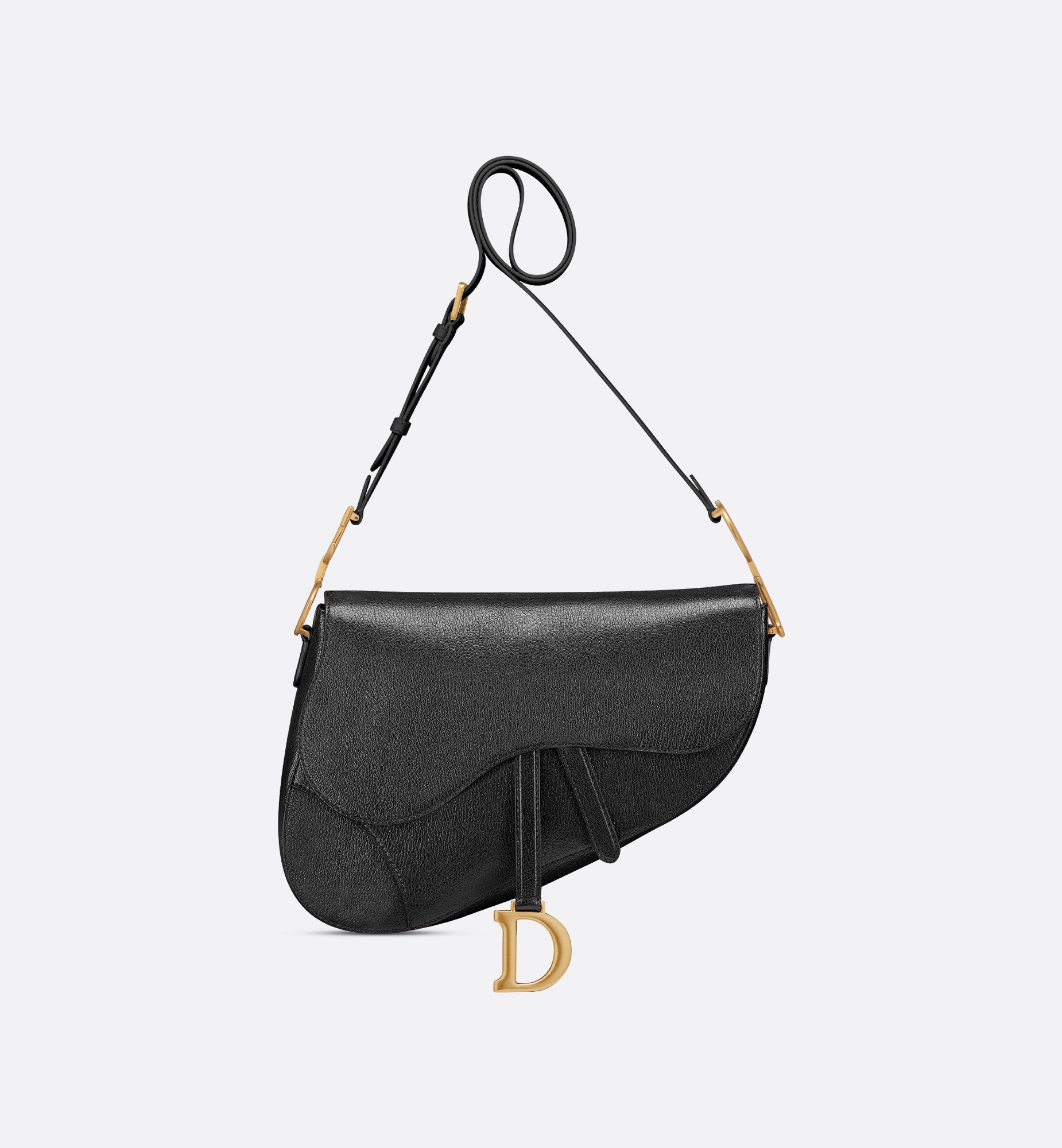 Large Soft Saddle Bag with Strap - 1