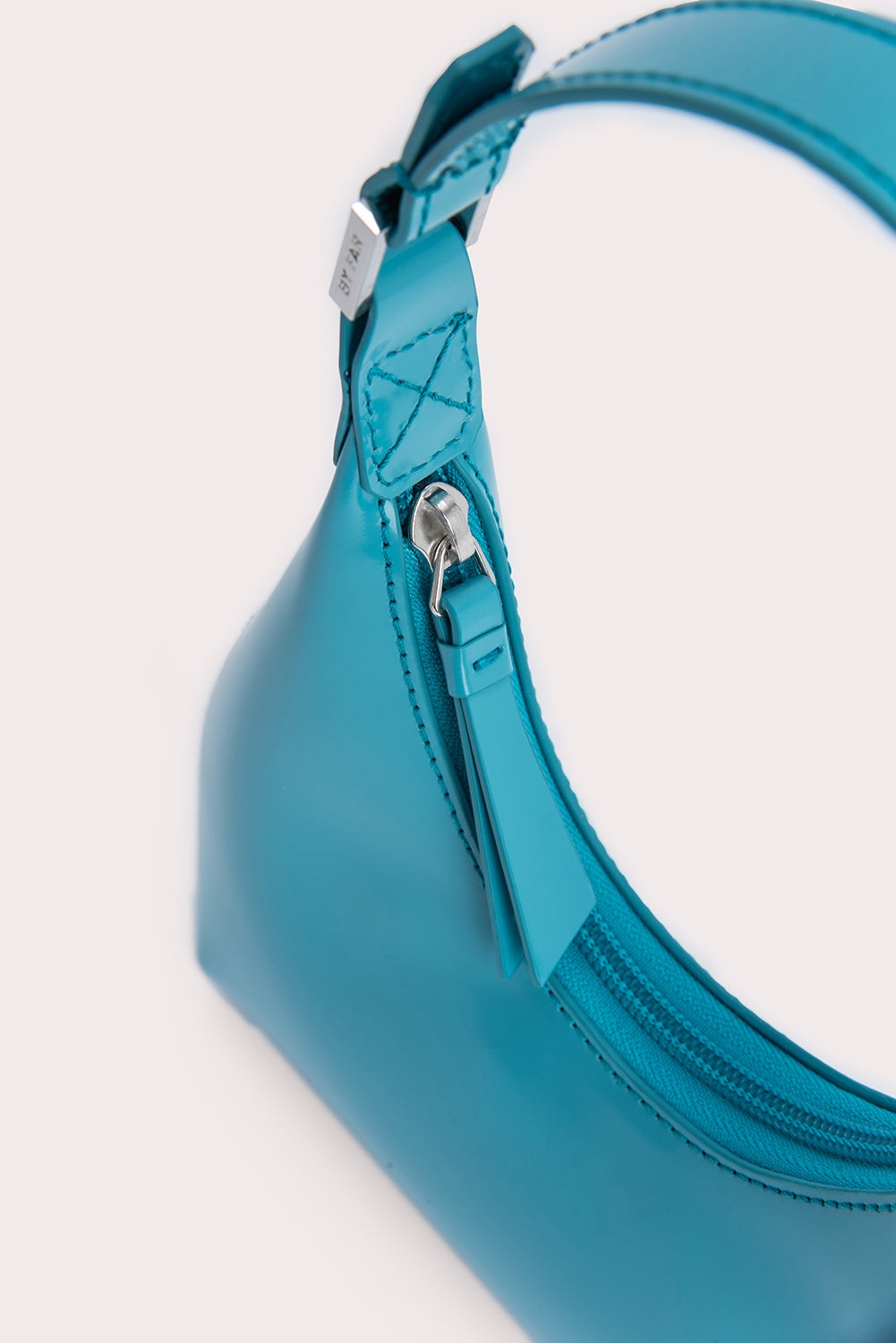 Baby Amber Aquamarine Semi Patent Leather - 5