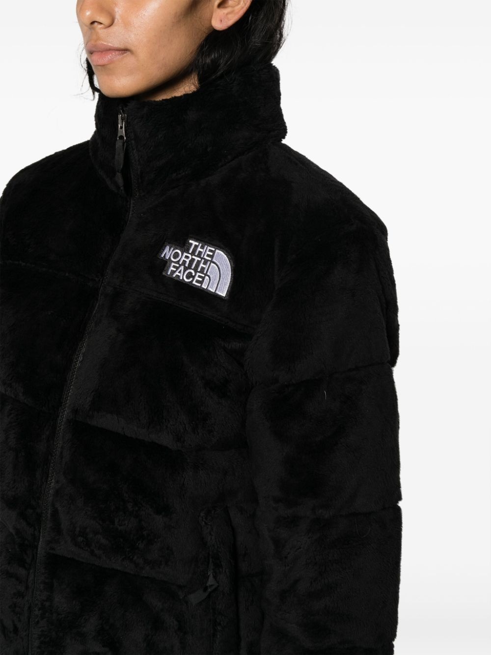 logo-appliquÃ© padded jacket - 5