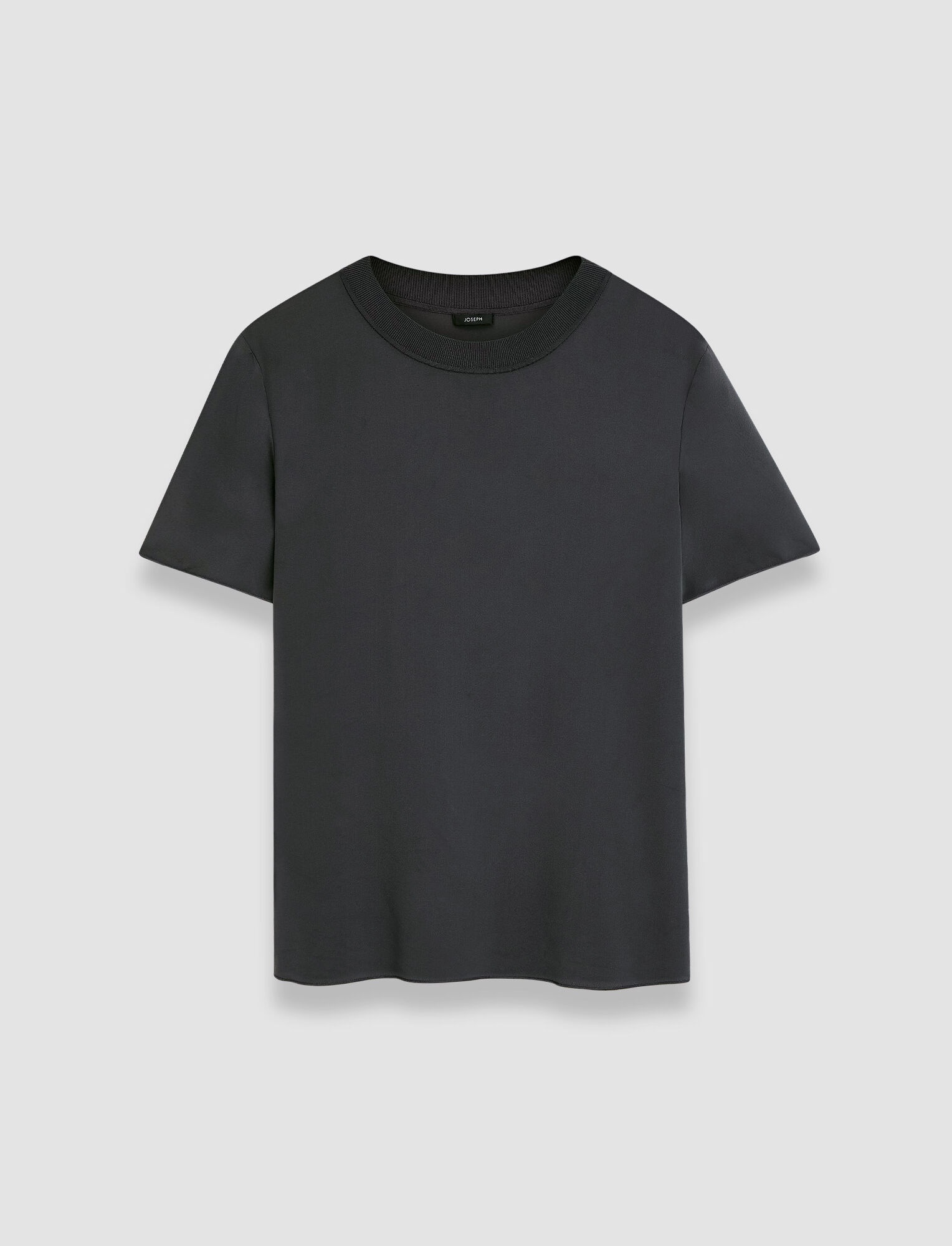 JOSEPH Silk Crepe de Soie Rubin Blouse | REVERSIBLE