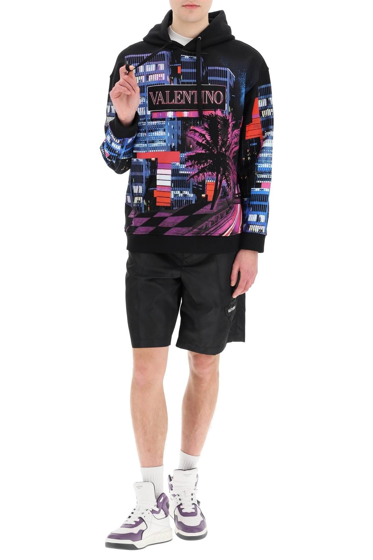 'ELECTRIC CITY' PRINT SWEATSHIRT - 2