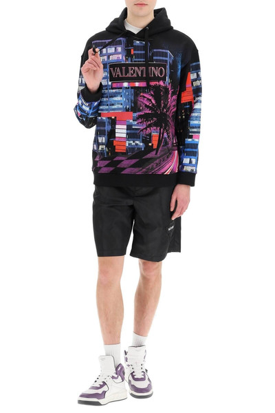 Valentino 'ELECTRIC CITY' PRINT SWEATSHIRT outlook