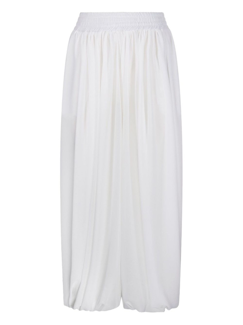 pleated palazzo trousers 1