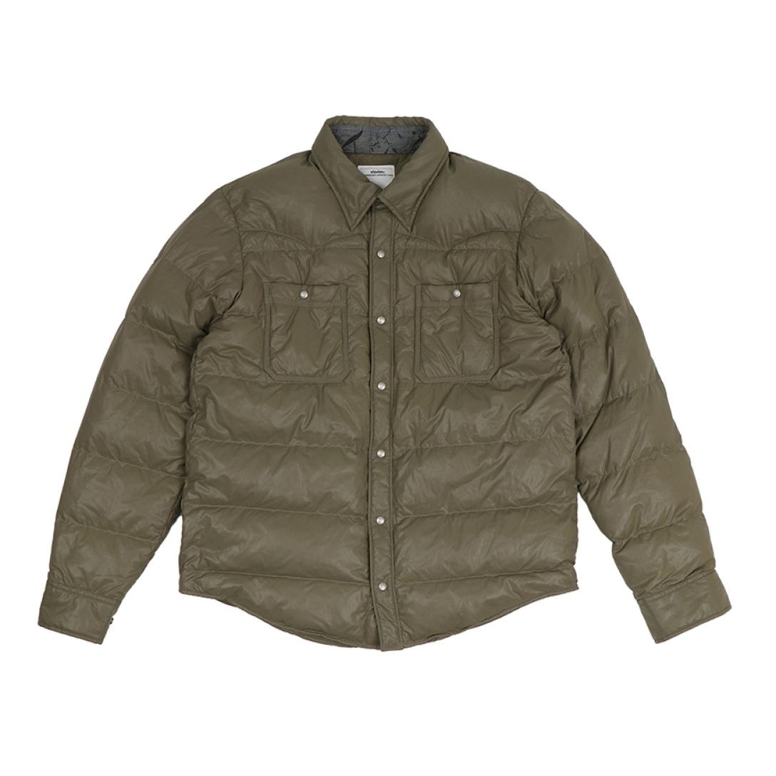 KERCHIEF DOWN JKT OLIVE - 1