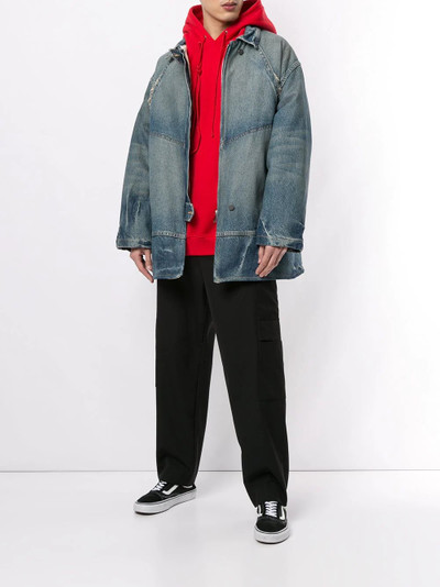 424 oversized denim jacket outlook