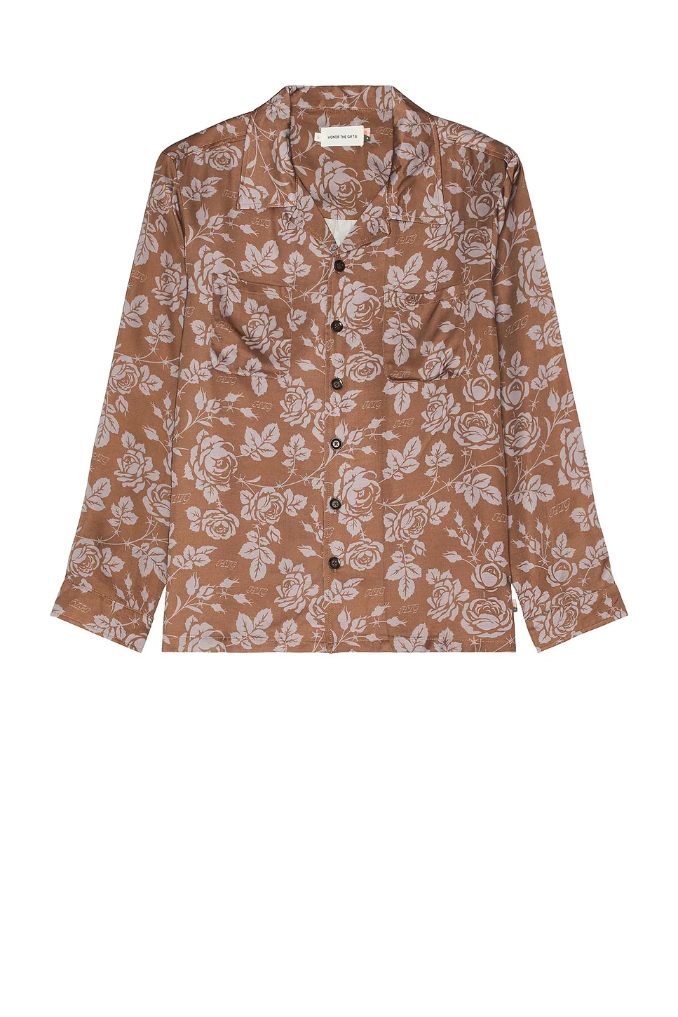 Long Sleeve Pattern Woven - 1