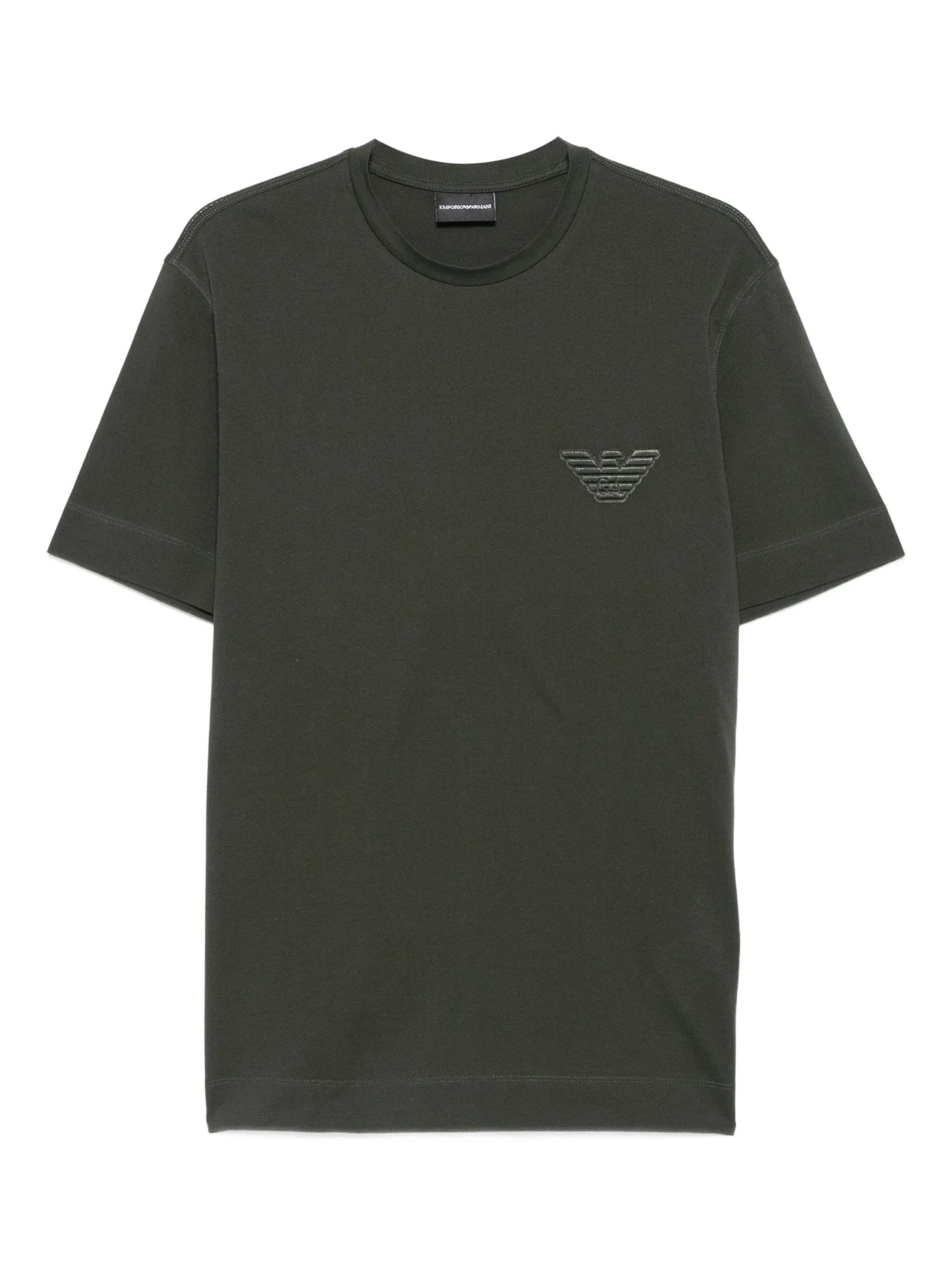 Emporio Armani Eagle-logo Cotton T-shirt - 1