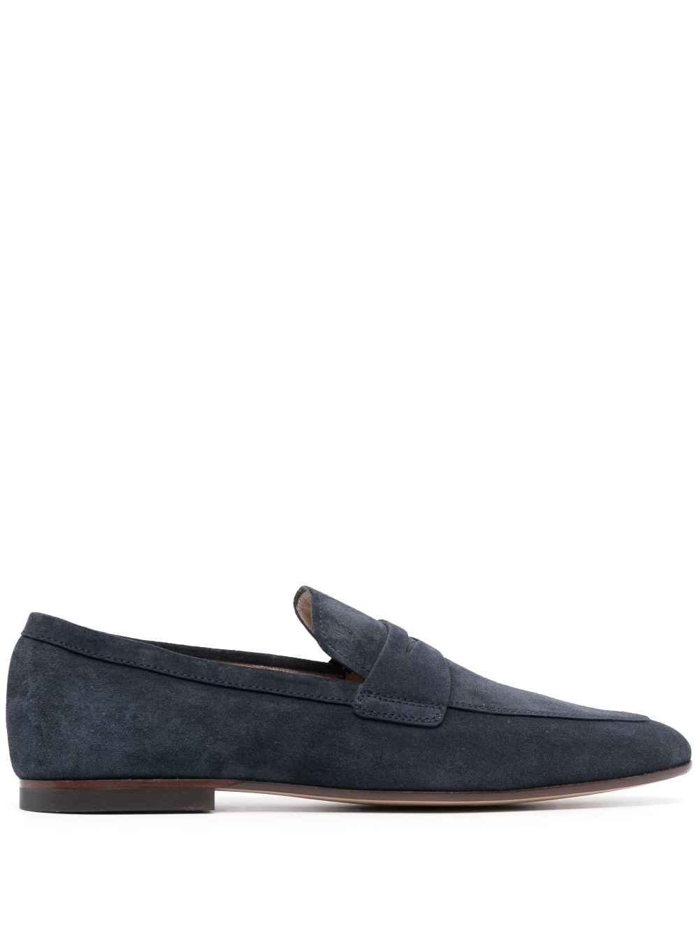 suede slip-on loafers - 1